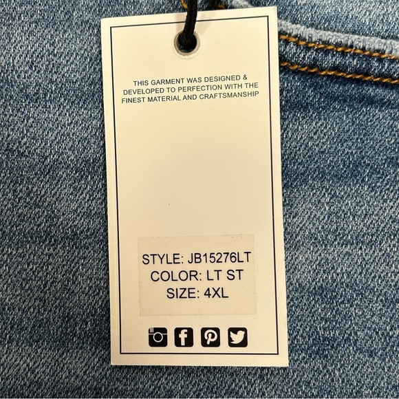 Judy Blue Sunny Days High Rise Shorts 4XL - Picture 6 of 12